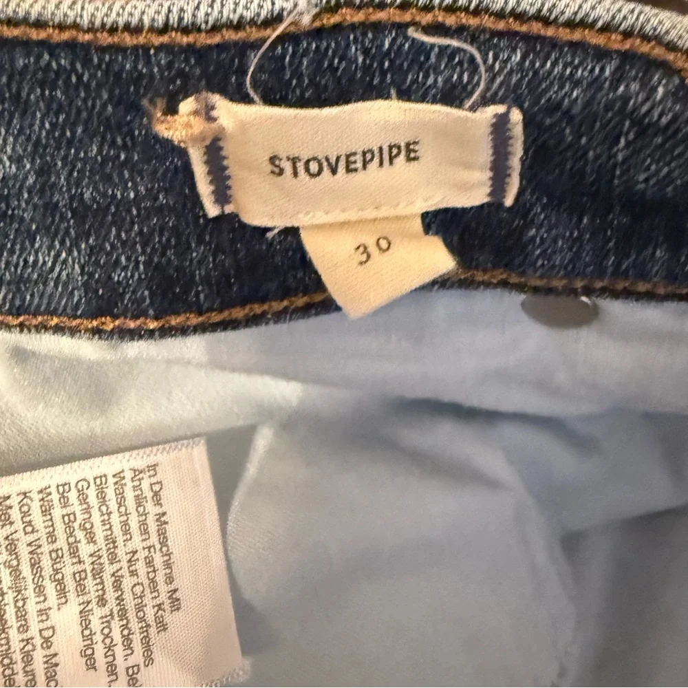 Madewell Stovepipe Jeans in Vintner Wash‎ - Picture 4 of 7
